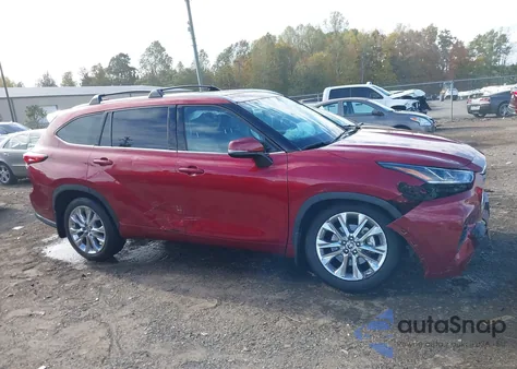 2021 Toyota Highlander Limited из США, поврежденный, VIN 5TDDZRBH7MS551057